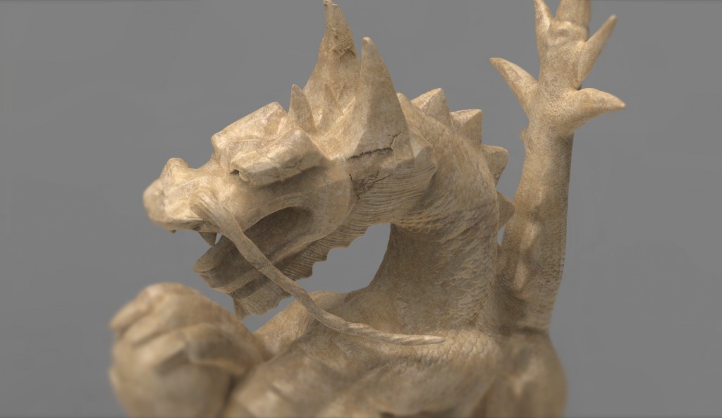 Details sculpture dragon